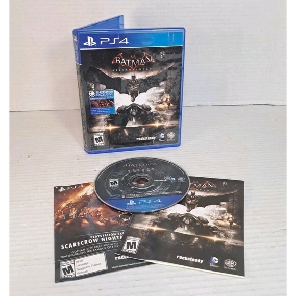 Batman Arkham Knight (Sony PlayStation 4, PS4) Complete CIB w/ Manual Tested - Picture 1 of 2